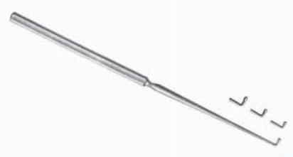 Lucae Nerve Hook, Probe Tip, 5 1/2" (14.0 Cm), Large
